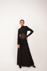 Black Mermaid Dress