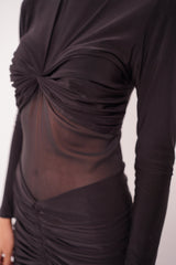 Black Mermaid Dress