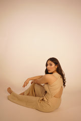 Cross Back Jumpsuit