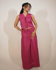Berry Skirt Set