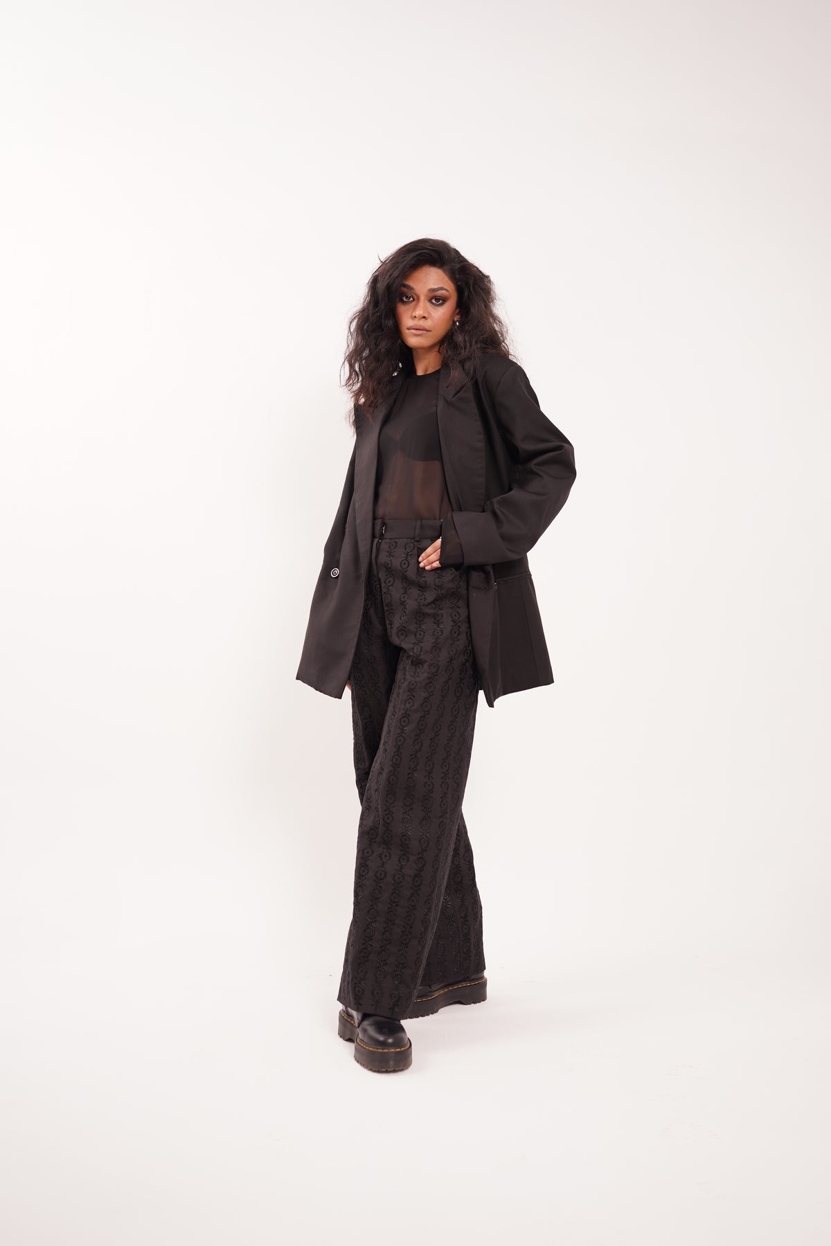 Oversized Dad Suit Set